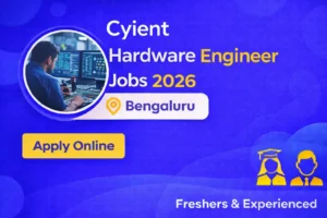 Cyient Hardware Engineer Recruitment 2026