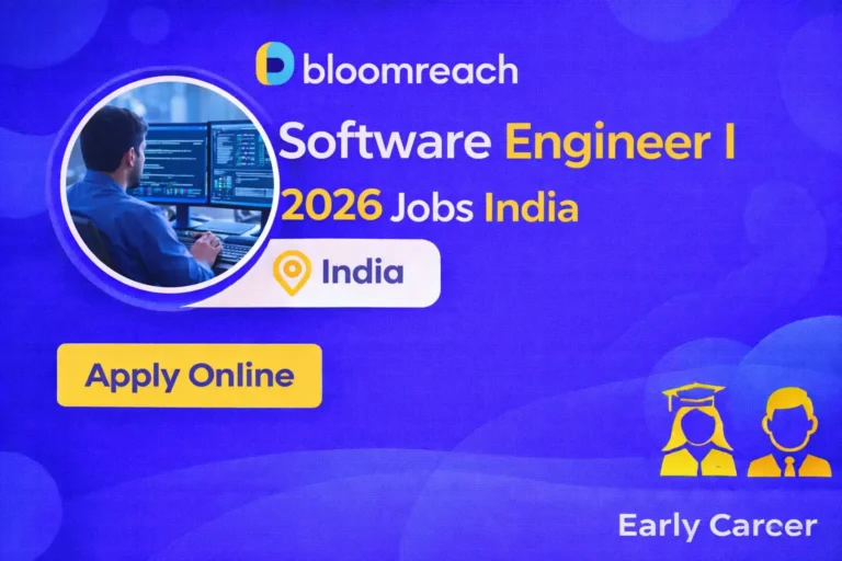 Bloomreach Software Engineer Recruitment 2026 – Apply Online for Software Engineer I (India)